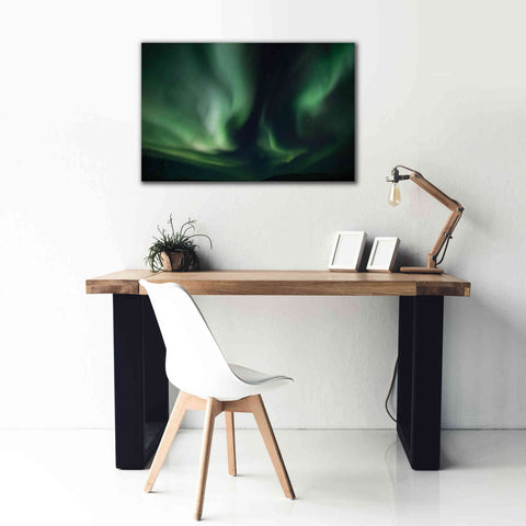 Image of 'Northern Lights 8' by Epic Portfolio, Giclee Canvas Wall Art,40x26