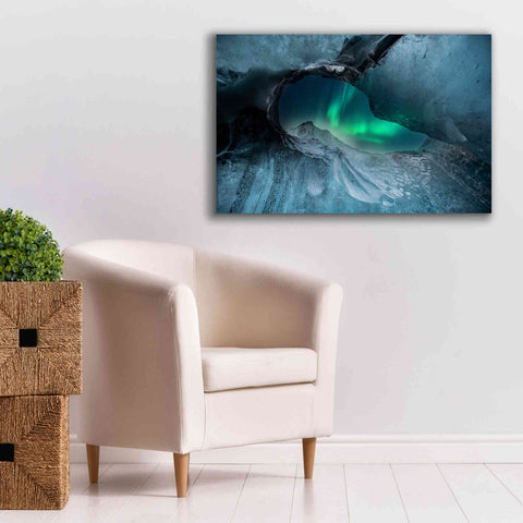 Image of 'Northern Lights Aurora Borealis 1' by Epic Portfolio, Giclee Canvas Wall Art,40x26