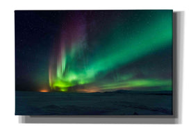'Northern Lights Aurora Borealis 3' by Epic Portfolio, Giclee Canvas Wall Art