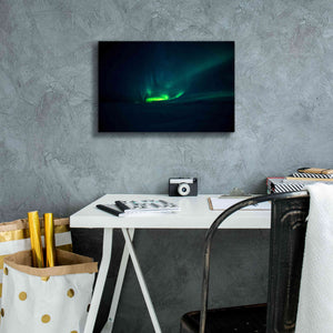 'Northern Lights Aurora Borealis 4' by Epic Portfolio, Giclee Canvas Wall Art,18x12
