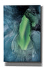 'Northern Lights Aurora Borealis Over Glacier Ice 1' by Epic Portfolio, Giclee Canvas Wall Art