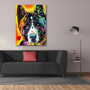 'Akita 1' by Dean Russo, Giclee Canvas Wall Art,40x54
