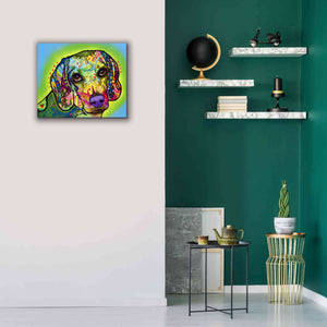 'Beagle' by Dean Russo, Giclee Canvas Wall Art,24x20
