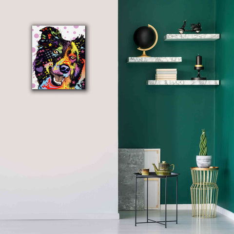 Image of 'Border Collie 1' by Dean Russo, Giclee Canvas Wall Art,20x24