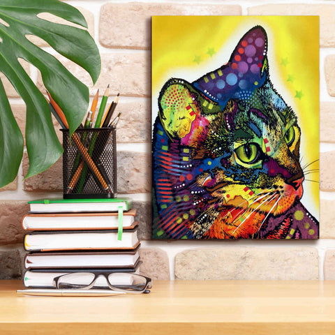 Image of 'Confident Cat' by Dean Russo, Giclee Canvas Wall Art,12x16