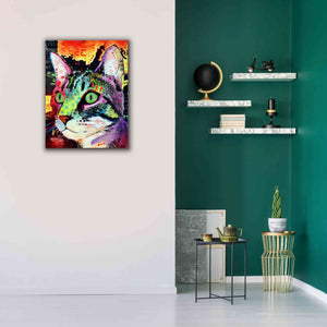'Curiosity Cat' by Dean Russo, Giclee Canvas Wall Art,26x34
