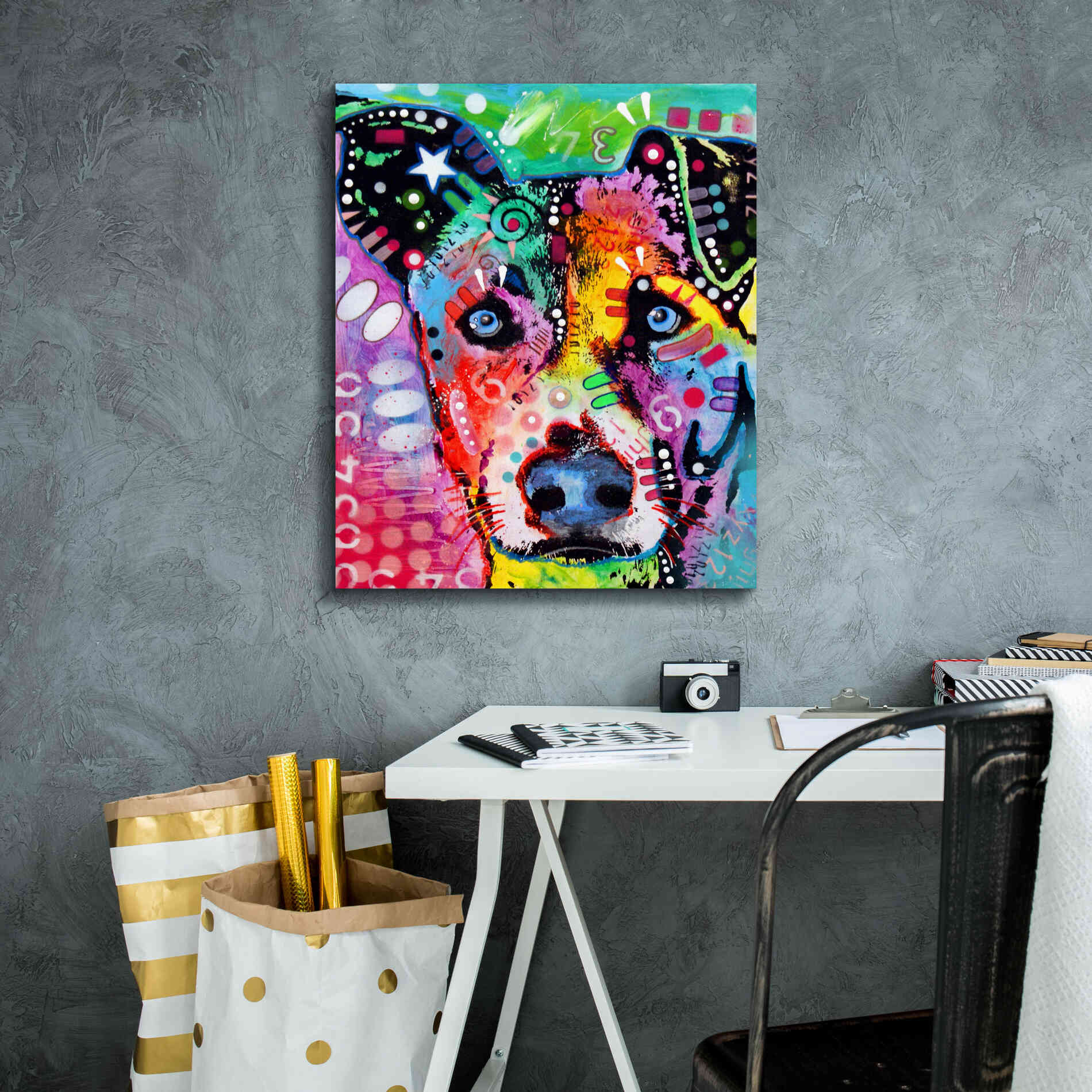 'Flipped' by Dean Russo, Giclee Canvas Wall Art,20x24