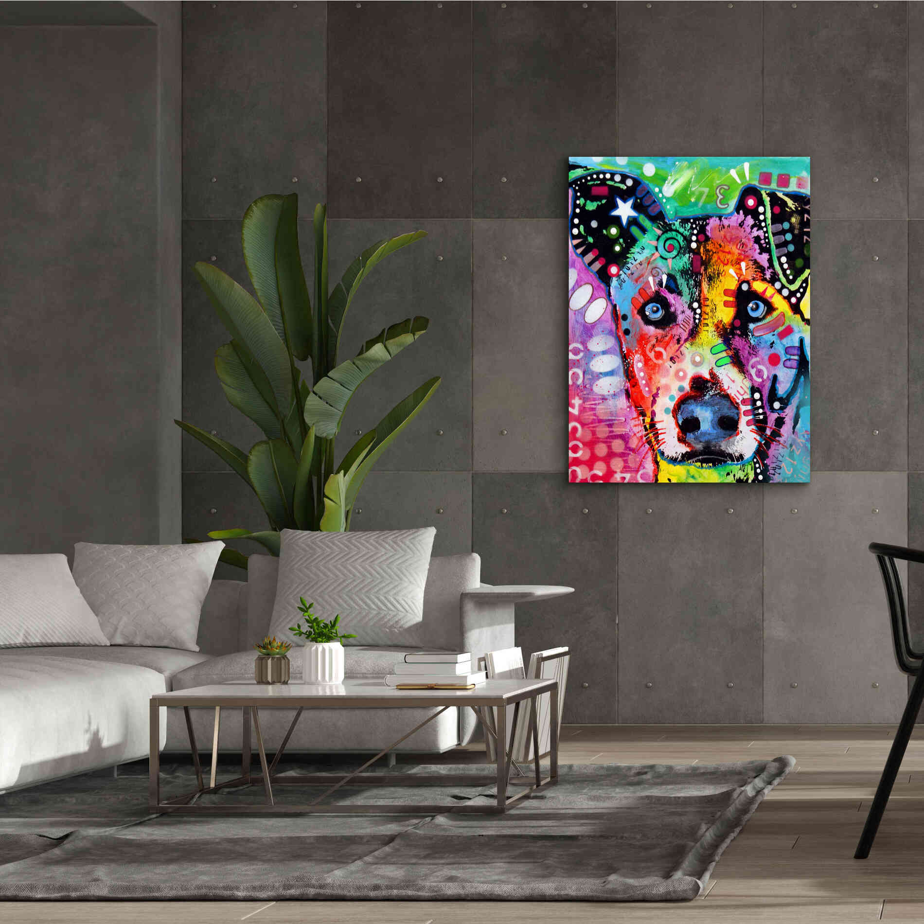 'Flipped' by Dean Russo, Giclee Canvas Wall Art,40x54