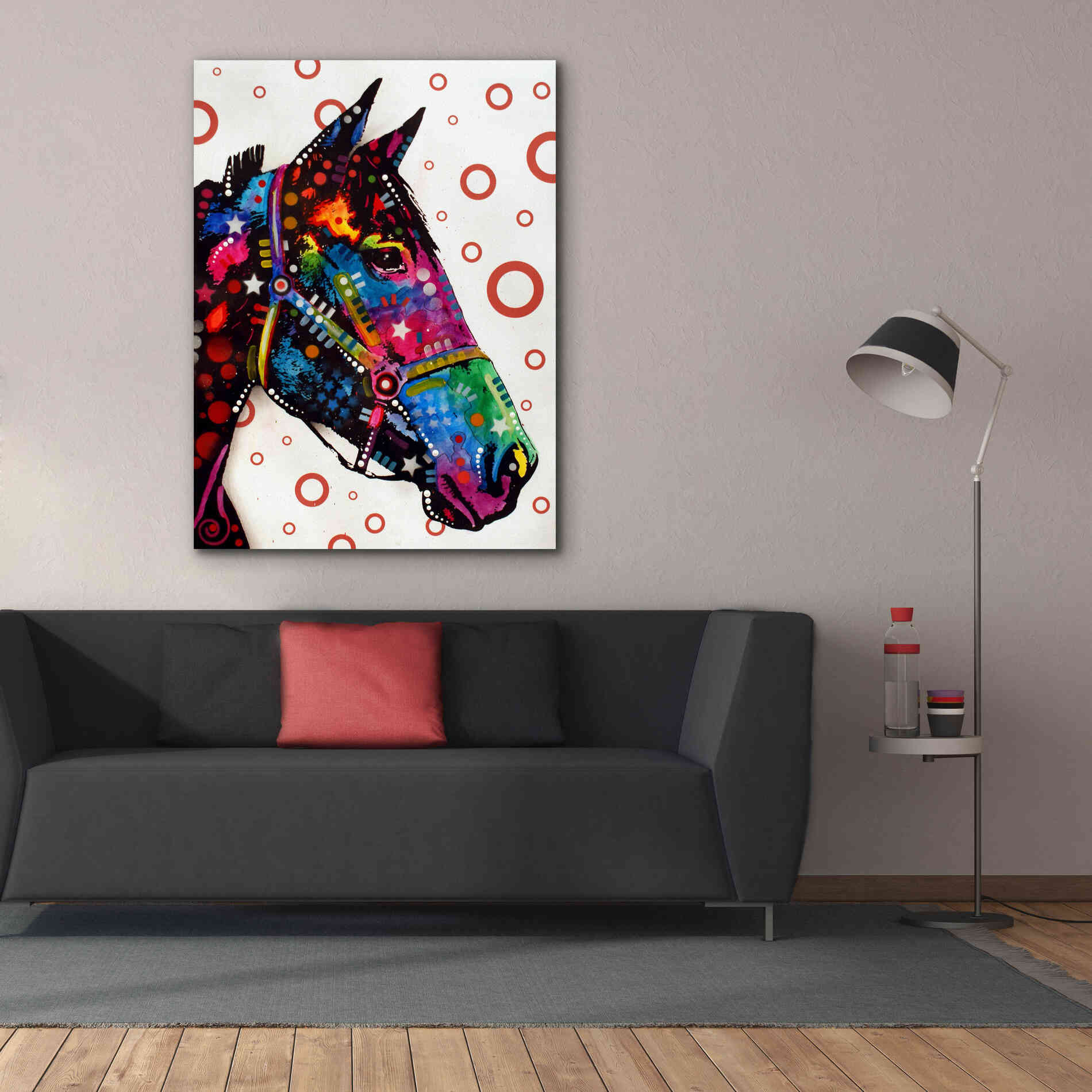 'Horse 1' by Dean Russo, Giclee Canvas Wall Art,40x54