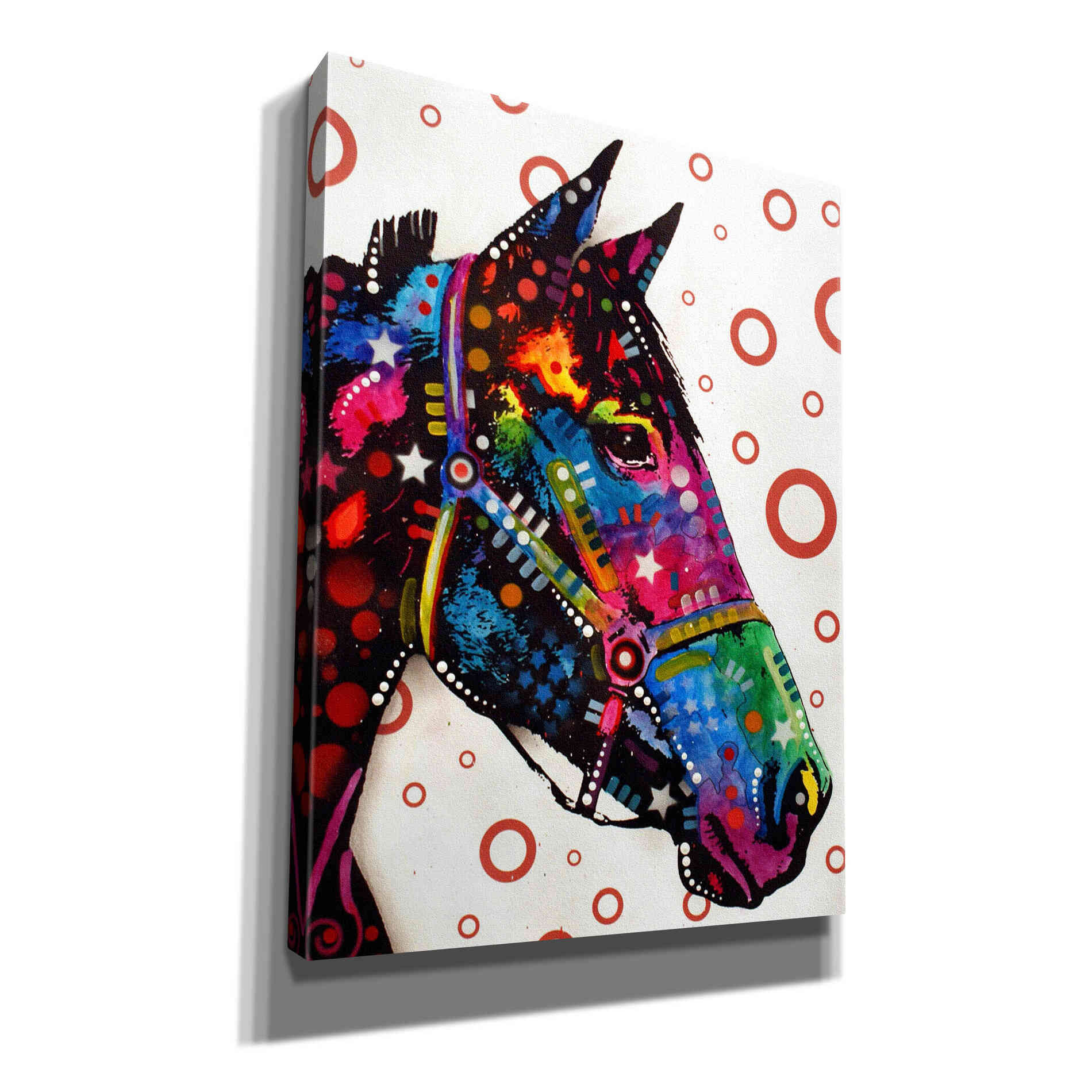 'Horse 1' by Dean Russo, Giclee Canvas Wall Art