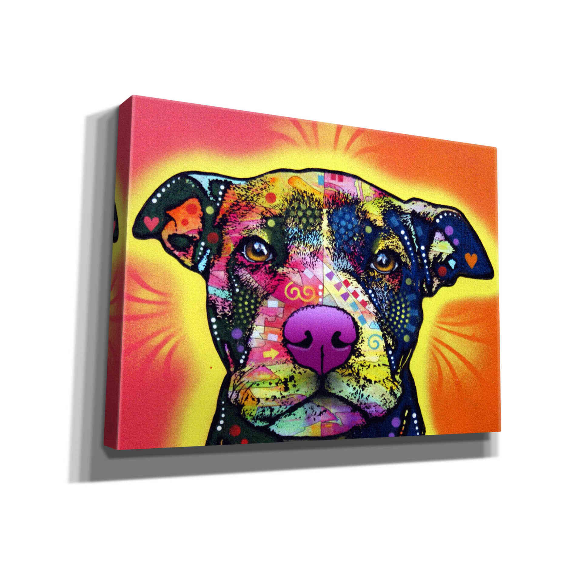 'Love A Bull' by Dean Russo, Giclee Canvas Wall Art