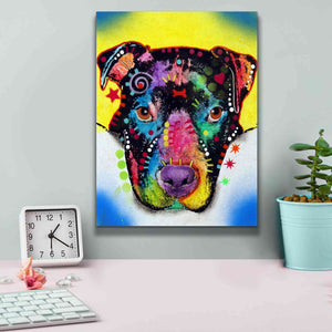 'Otter Pitbull' by Dean Russo, Giclee Canvas Wall Art,12x16