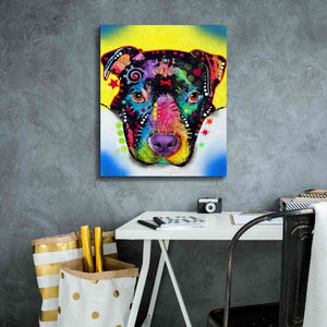'Otter Pitbull' by Dean Russo, Giclee Canvas Wall Art,20x24