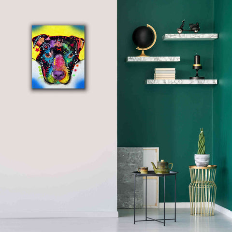 Image of 'Otter Pitbull' by Dean Russo, Giclee Canvas Wall Art,20x24