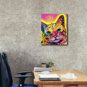 'Tilt Cat I' by Dean Russo, Giclee Canvas Wall Art,20x24
