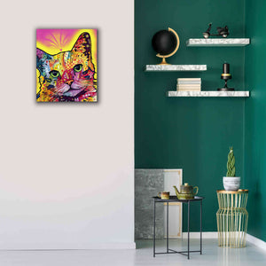 'Tilt Cat I' by Dean Russo, Giclee Canvas Wall Art,20x24