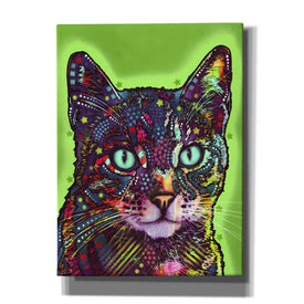 'Watchful Cat' by Dean Russo, Giclee Canvas Wall Art
