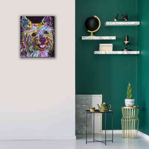 'Yorkie 1' by Dean Russo, Giclee Canvas Wall Art,20x24