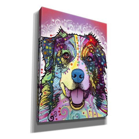 Image of 'Australian Shepherd' by Dean Russo, Giclee Canvas Wall Art