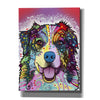 'Australian Shepherd' by Dean Russo, Giclee Canvas Wall Art