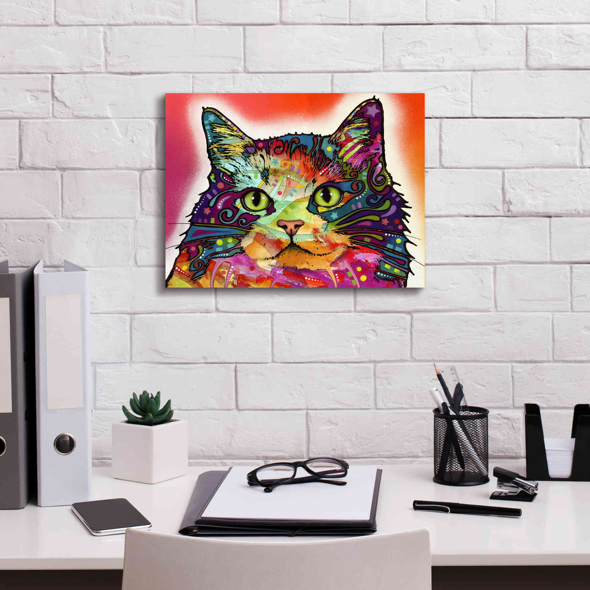 'Ragamuffin' by Dean Russo, Giclee Canvas Wall Art,16x12