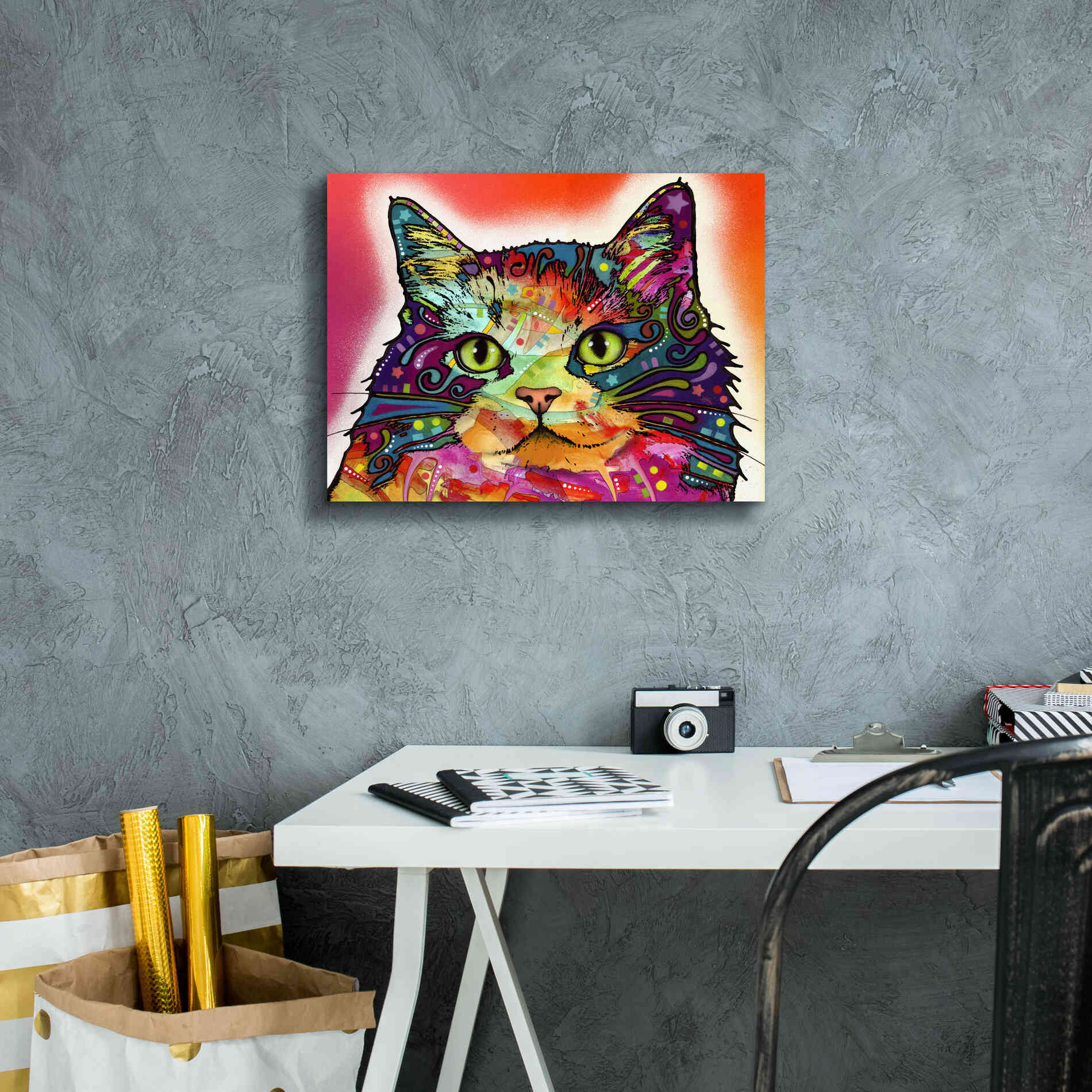 'Ragamuffin' by Dean Russo, Giclee Canvas Wall Art,16x12