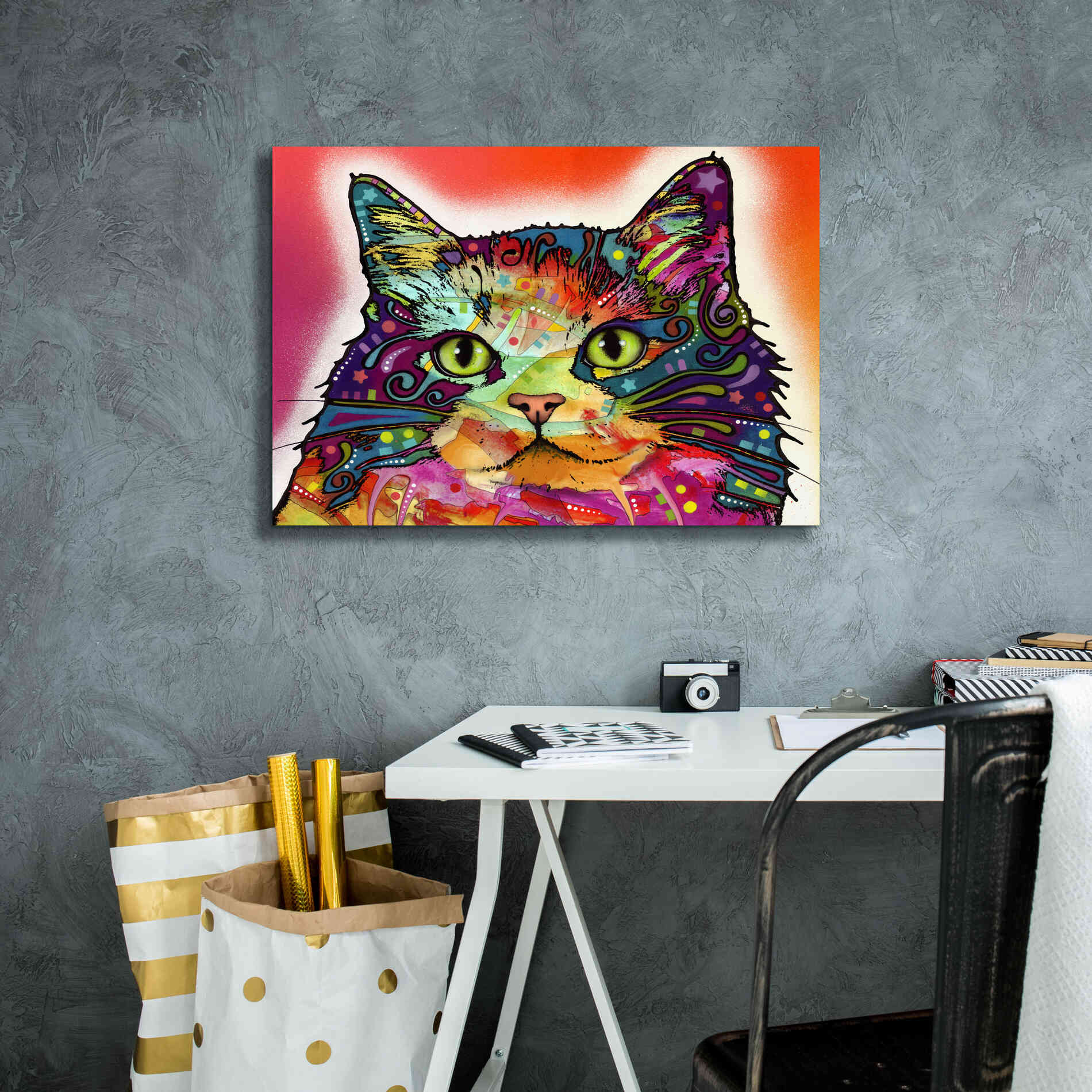'Ragamuffin' by Dean Russo, Giclee Canvas Wall Art,26x18
