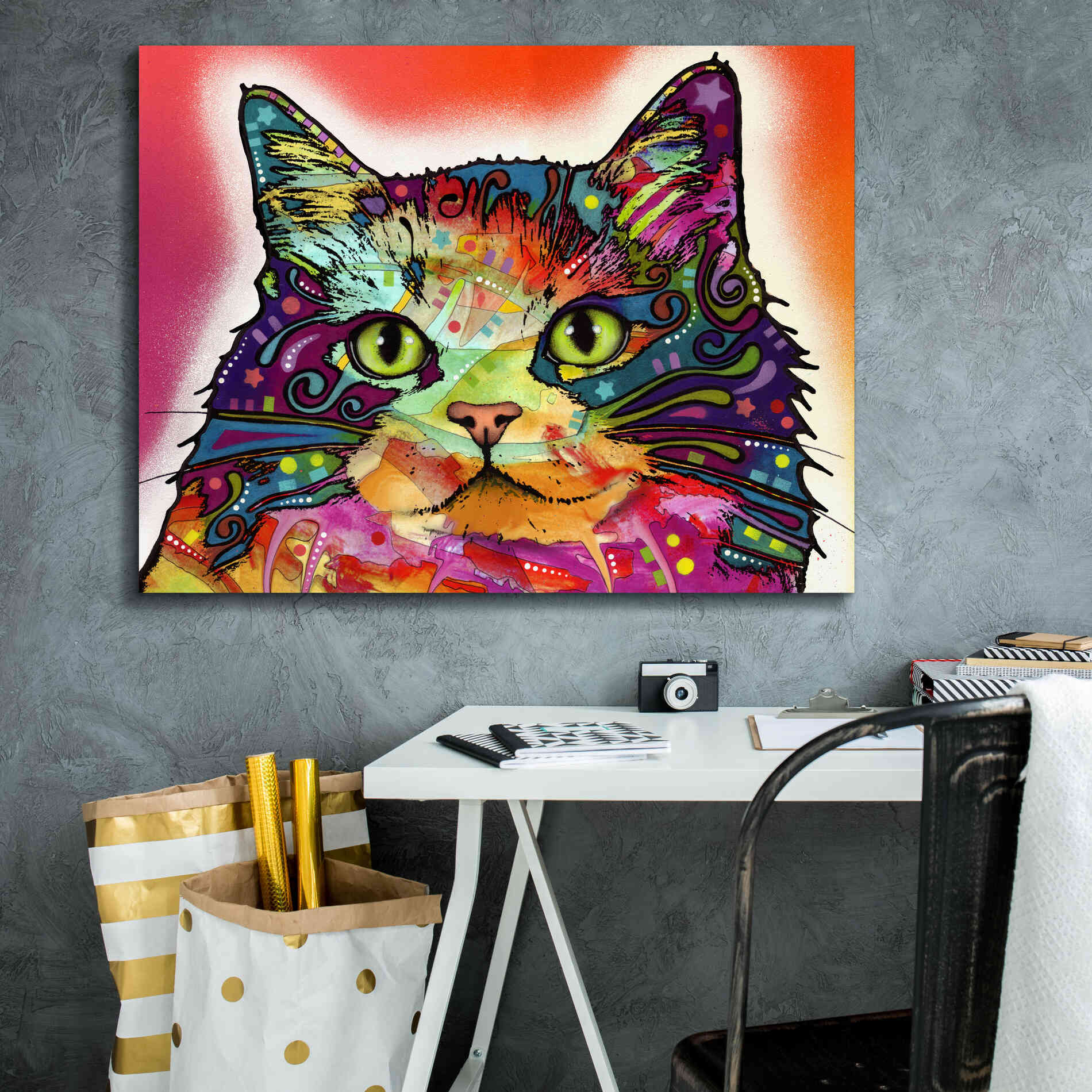'Ragamuffin' by Dean Russo, Giclee Canvas Wall Art,34x26