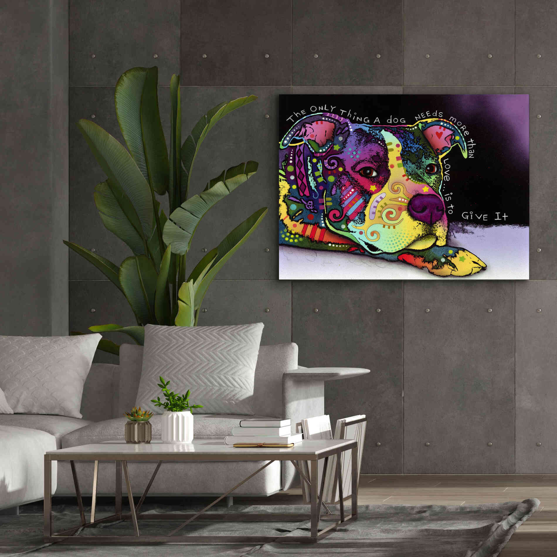 'Affection' by Dean Russo, Giclee Canvas Wall Art,54x40