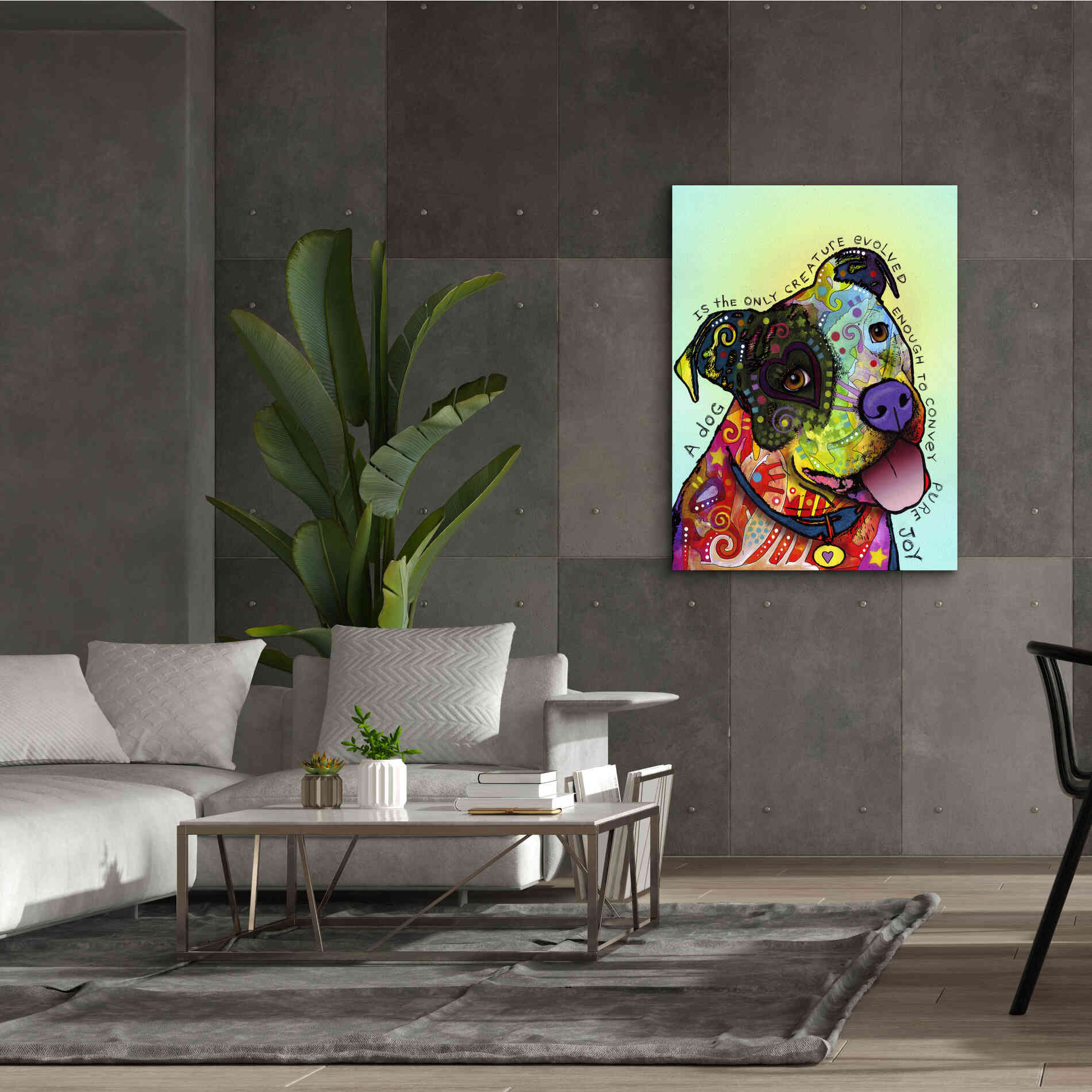 'Pure Joy' by Dean Russo, Giclee Canvas Wall Art,40x54