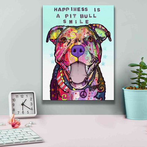Image of 'Smile' by Dean Russo, Giclee Canvas Wall Art,12x16