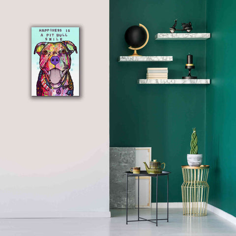 Image of 'Smile' by Dean Russo, Giclee Canvas Wall Art,18x26