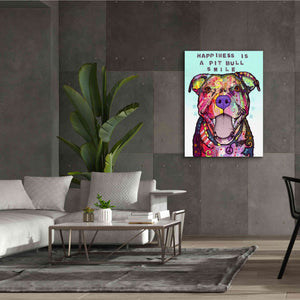'Smile' by Dean Russo, Giclee Canvas Wall Art,40x54