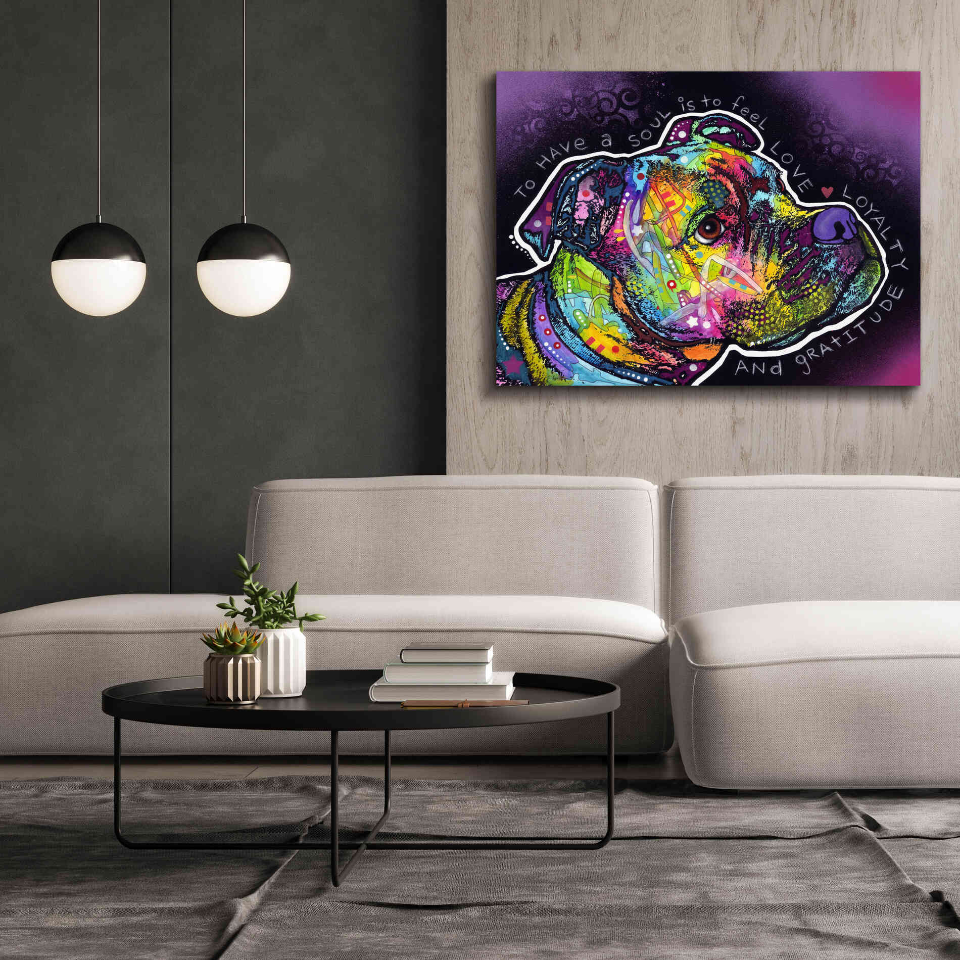 'Soul' by Dean Russo, Giclee Canvas Wall Art,54x40