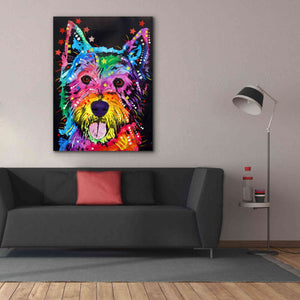 'Westie' by Dean Russo, Giclee Canvas Wall Art,40x54