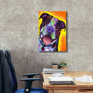 'Daisy Pit' by Dean Russo, Giclee Canvas Wall Art,18x26