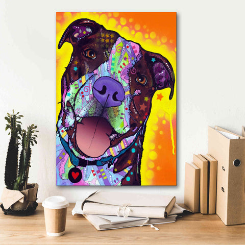 Image of 'Daisy Pit' by Dean Russo, Giclee Canvas Wall Art,18x26