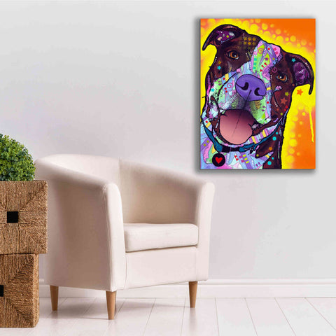 Image of 'Daisy Pit' by Dean Russo, Giclee Canvas Wall Art,26x34