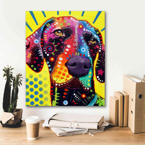 Image of 'German Short Hair Pointer' by Dean Russo, Giclee Canvas Wall Art,20x24