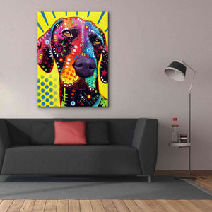 'German Short Hair Pointer' by Dean Russo, Giclee Canvas Wall Art,40x54
