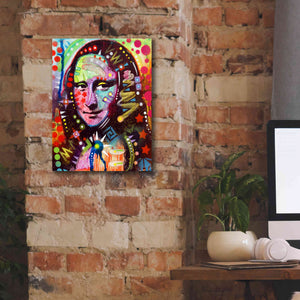 'Mona Lisa' by Dean Russo, Giclee Canvas Wall Art,12x16