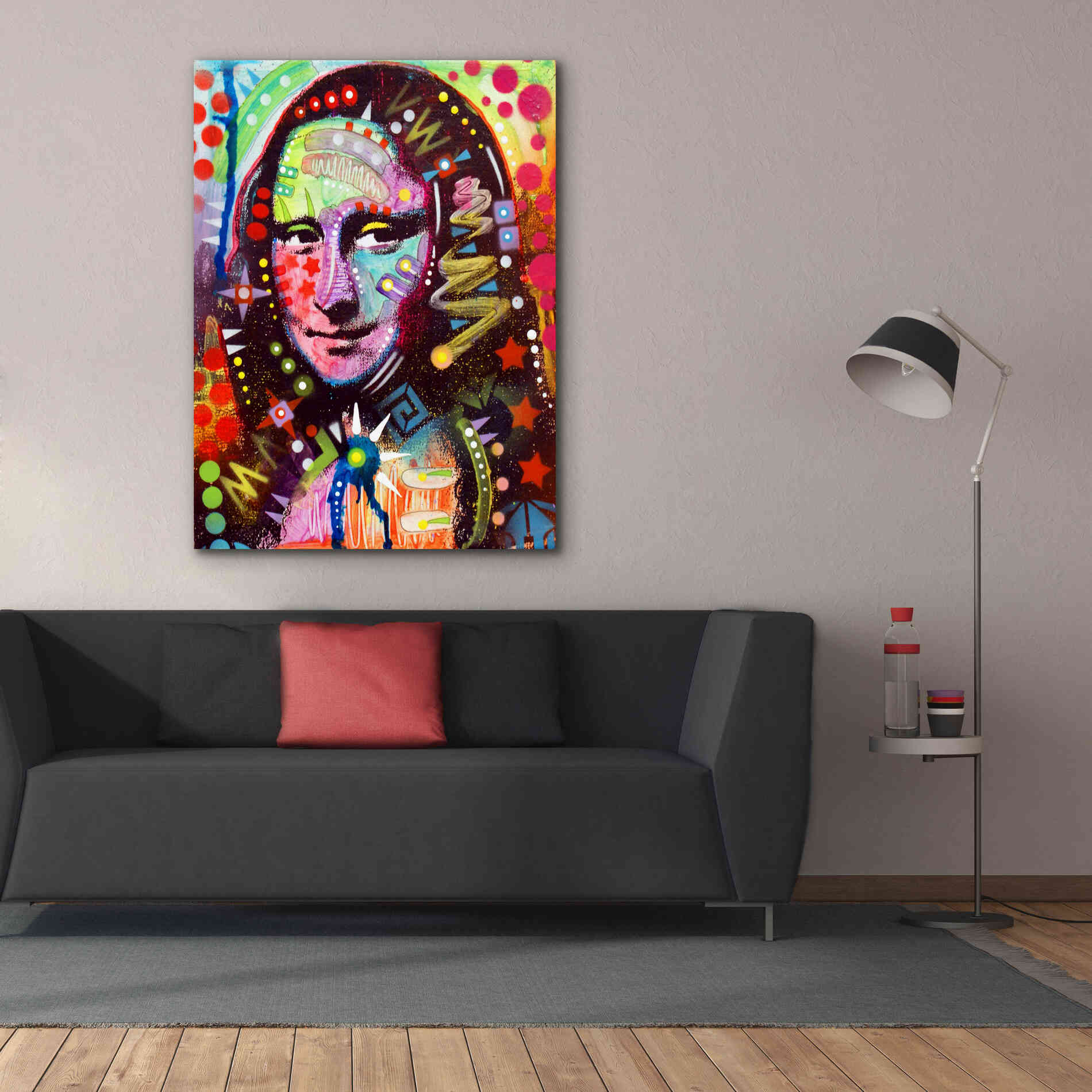 'Mona Lisa' by Dean Russo, Giclee Canvas Wall Art,40x54