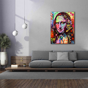 'Mona Lisa' by Dean Russo, Giclee Canvas Wall Art,40x54