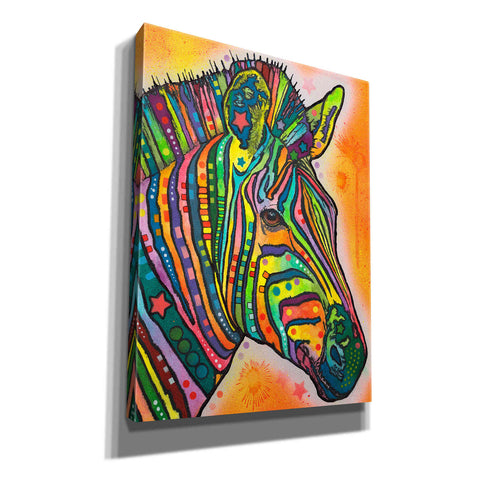 Image of 'Zebra' by Dean Russo, Giclee Canvas Wall Art