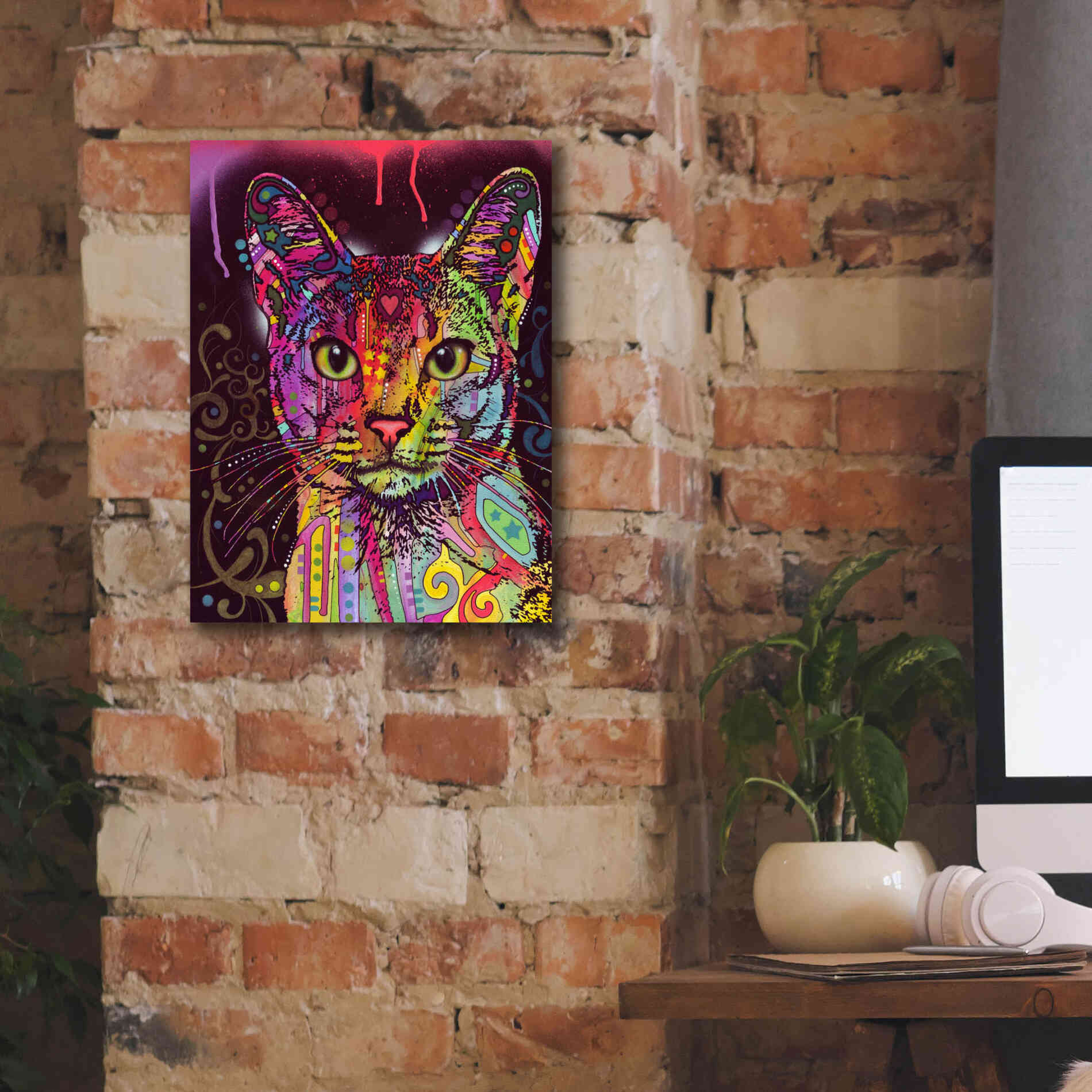 'Abyssinian' by Dean Russo, Giclee Canvas Wall Art,12x16