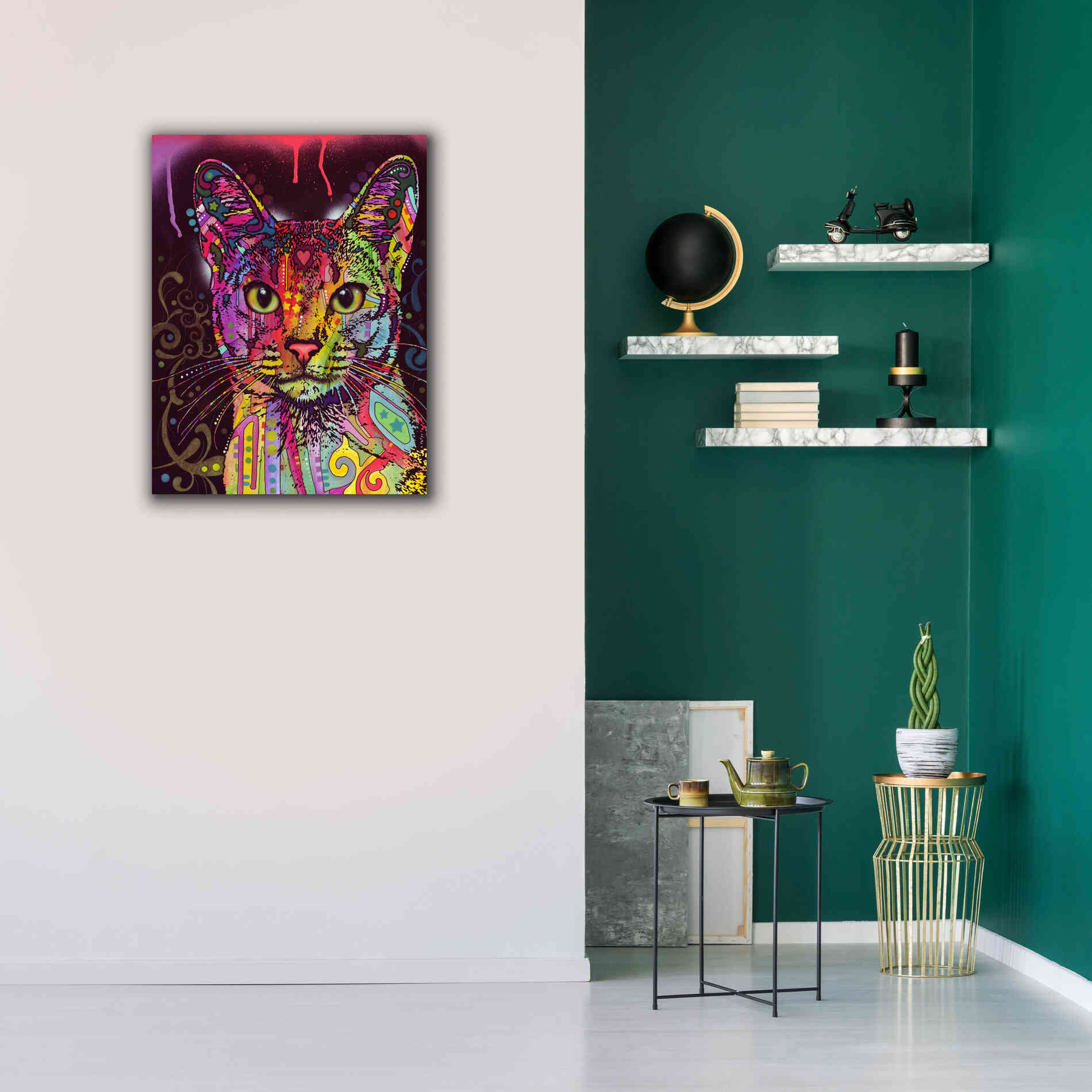 'Abyssinian' by Dean Russo, Giclee Canvas Wall Art,26x34