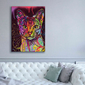 'Abyssinian' by Dean Russo, Giclee Canvas Wall Art,40x54