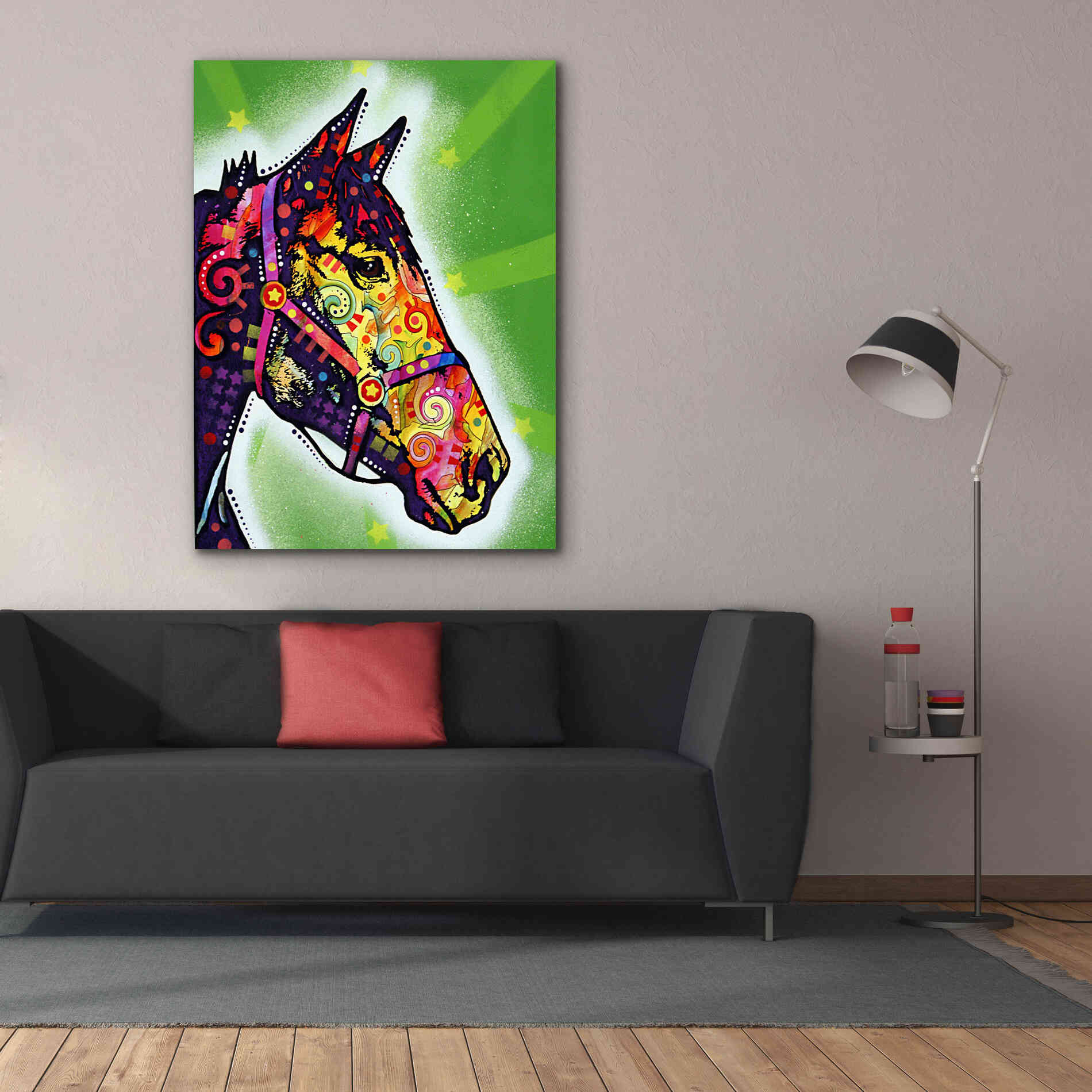 'Horse 2' by Dean Russo, Giclee Canvas Wall Art,40x54