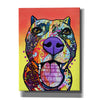 'Bark Don't Bite' by Dean Russo, Giclee Canvas Wall Art