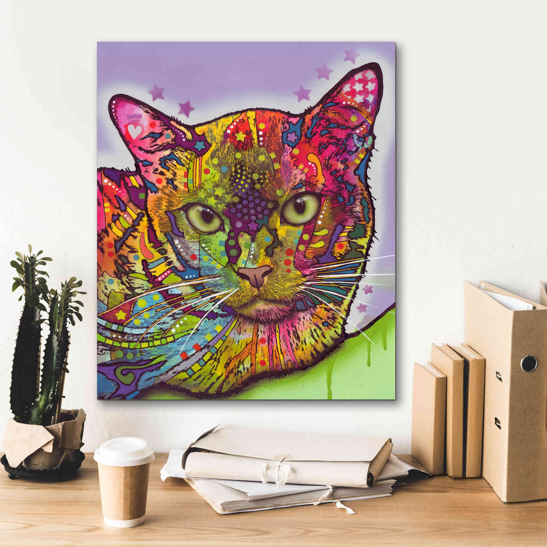 'Burmese' by Dean Russo, Giclee Canvas Wall Art,20x24
